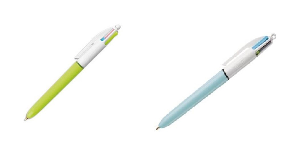 Bolígrafo 4 colores pastel "4 Colours Fun" Bic