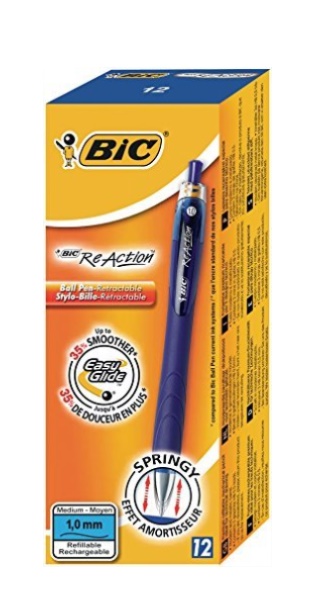 Bolígrafograf.reaction bp blue