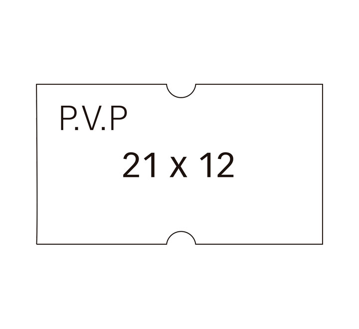 Pack 6 rollos 1000etx 21x12 bl remo pvp