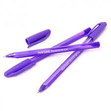 Bolígrafo paper mate morado punta media