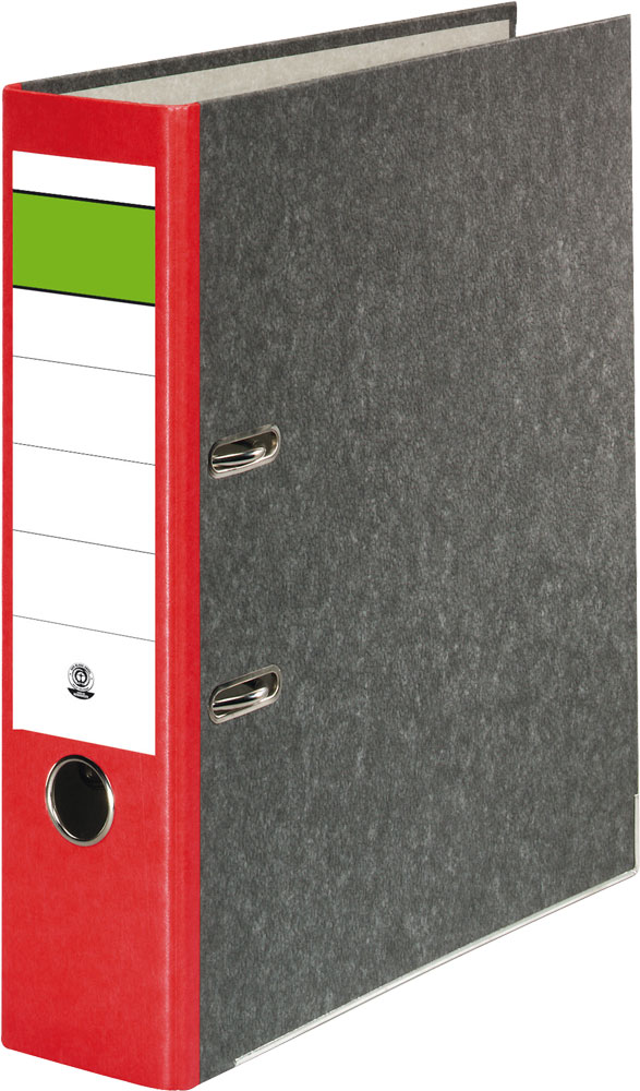 Archivador A4 c/ rado lomo 80mm. Rojo