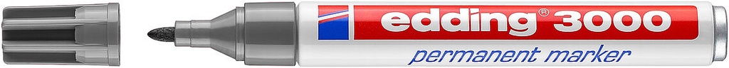 Marcadores edding 3000 gris Caja 10