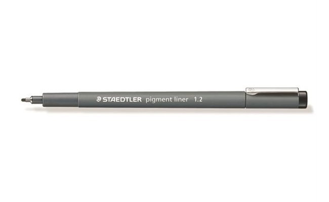 Staedtler pugment liner 1.2