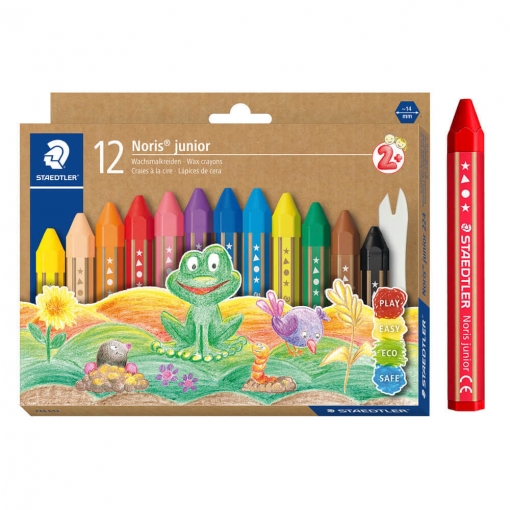 Cera Staedtler noris junior 12 colores