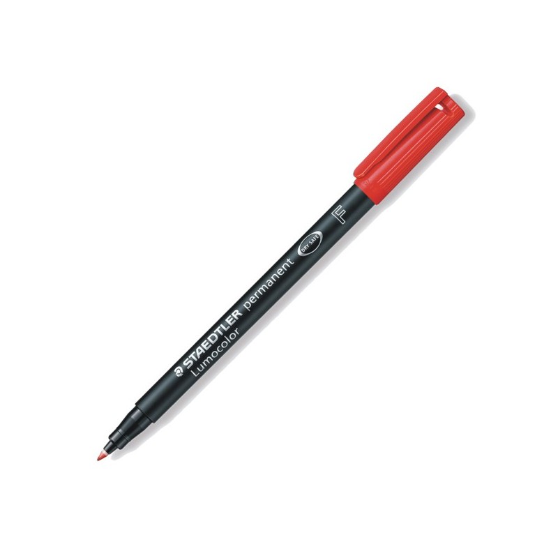 ROTULADOR Lumocolor permanent pen 318 F ROJO