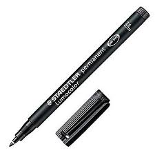 ROTULADOR Lumocolor pen 319 F-ROPA NEGRO