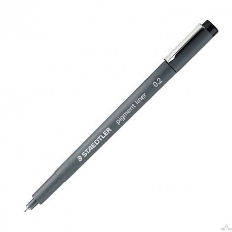 Rotulador calibrado Staedtler pigment liner 0.2mm