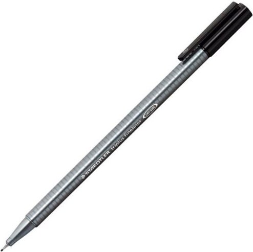 Rotulador Staedtler triplus fineliner 334 negro