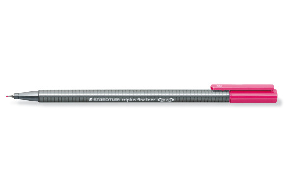 Rotulador triplus fineliner 334 magenta