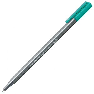 Rotulador triplus fineliner 334 verde esmeralda