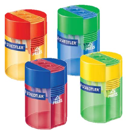 Afilápices metal doble con depósito Staedtler