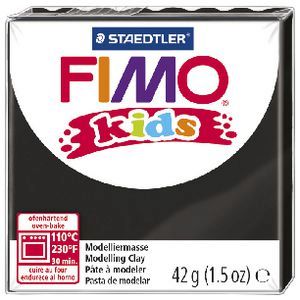 Pasta modelar fimo Kids negro 42grs. Staedtler