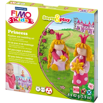 Pasta moldear fimo kids princess 4und. Surt 42 gr Staedtler
