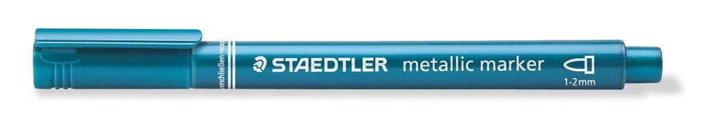 Rotul. Metalico Staedtler azul