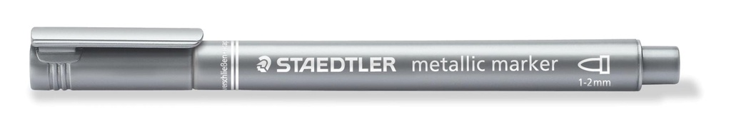 ROTULADOR METALICO PLATA STAEDTLER 1-2mm