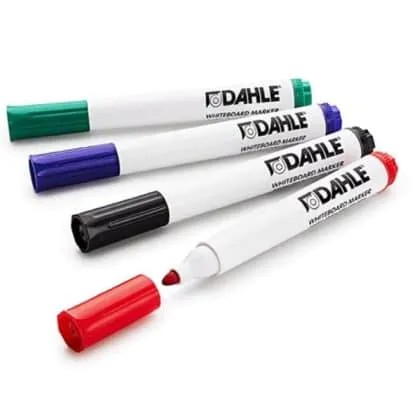 Set de 4 rotuladores para pizarra dahle