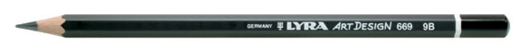 Lápiz lyra 9b
