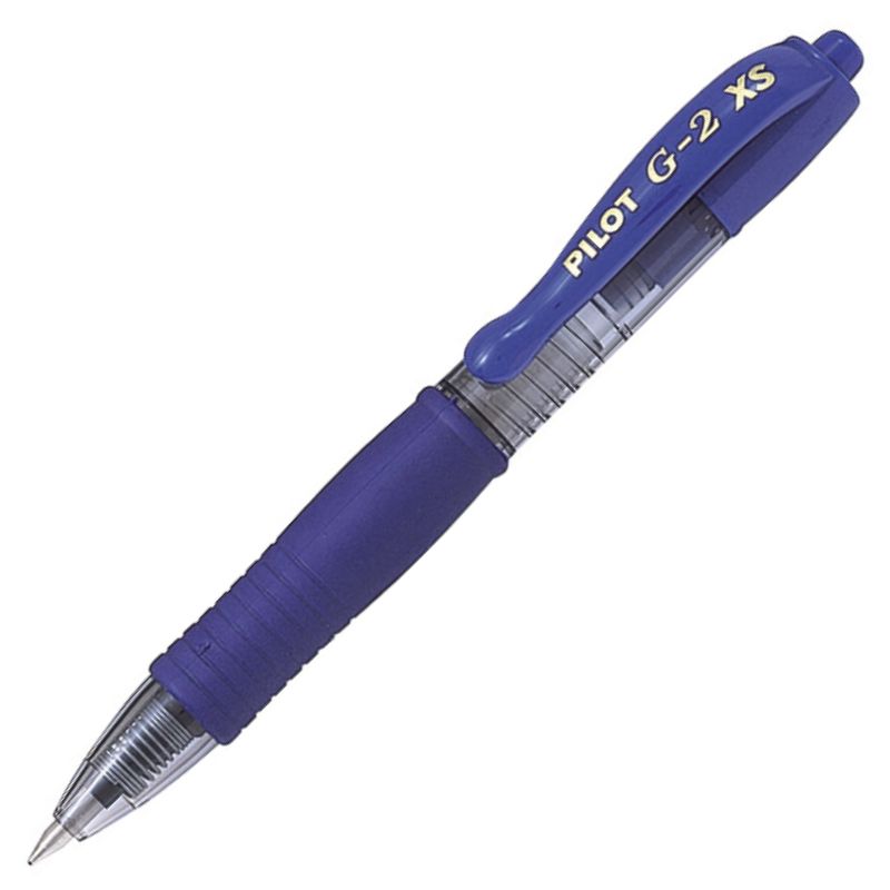 Bolígrafo azul pixie g2 xs punta 0.7 gel