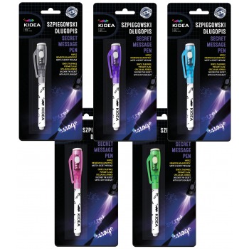 Bolígrafo secreto tinta invisible