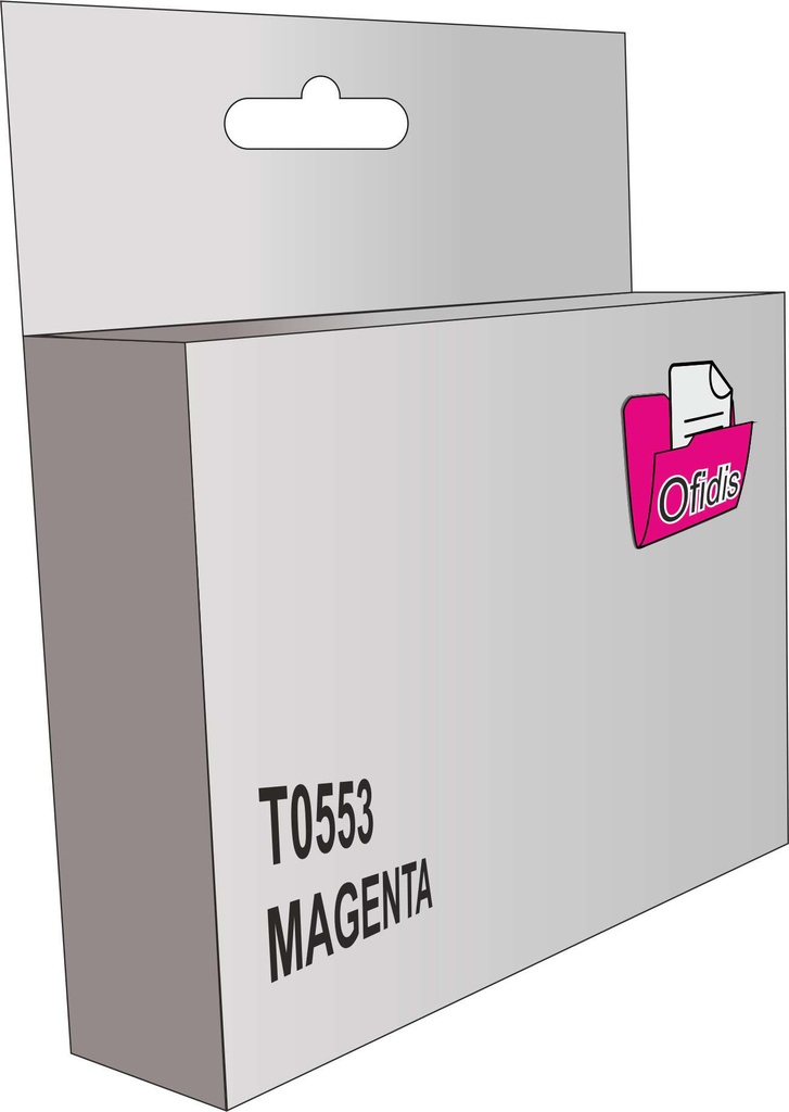 Cartucho tinta compatible Epson t0553 magenta