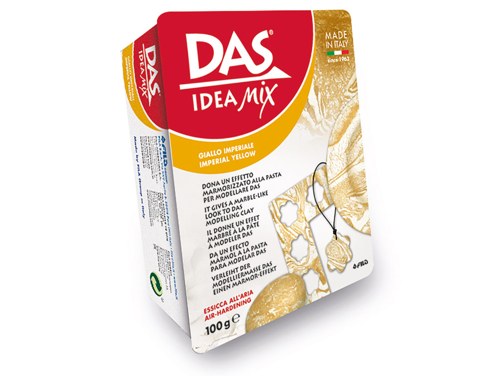 Pasta modelar das idea mix amarillo imperial