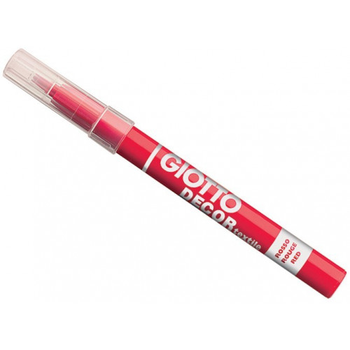 Rotulador rojo Giotto decor textile