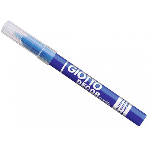 Rotulador azul Giotto decor textile