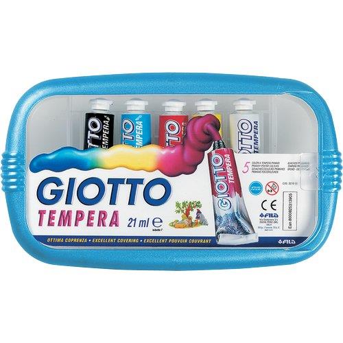 Giotto tempera tubo 21ml. 5uds