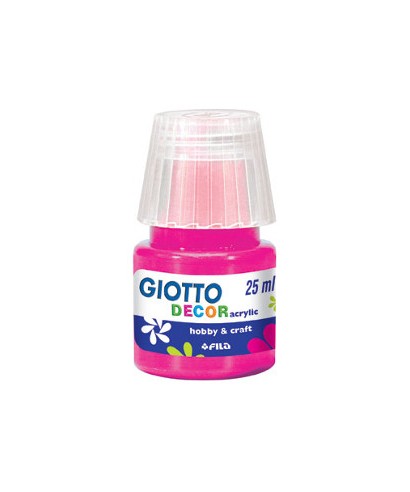 Pintura acrílica Giotto decor acrylic 25ml magenta