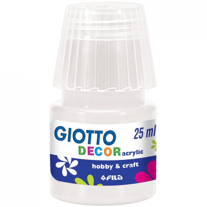 Pintura acrílica Giotto decor acrylic 25ml blanco