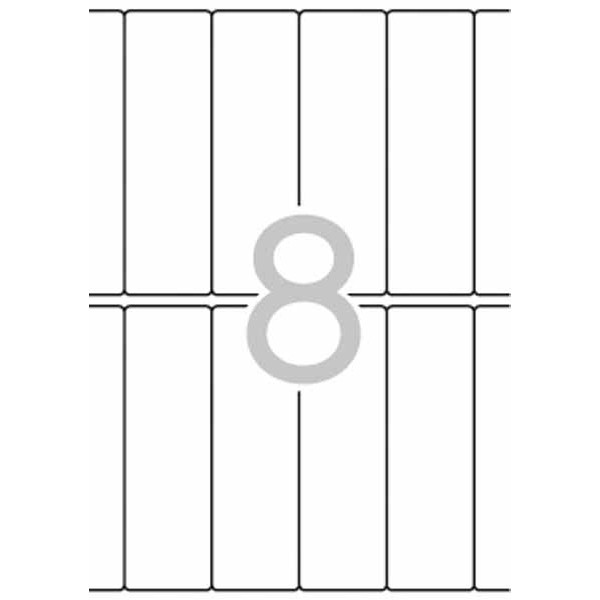 Etiquetas adhesivas Apli 31x 100