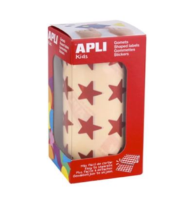 R. Gomets estrella grande roja metalizada 1416u