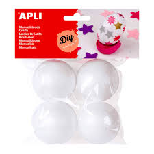 Bolas 4,5mm Apli pack 4 unidades