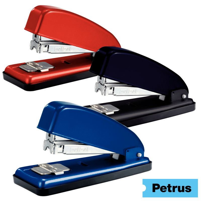 Grapadora petrus 226 azul