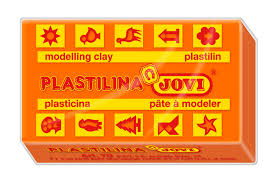 Plastilina naranja 50grs. Jovi