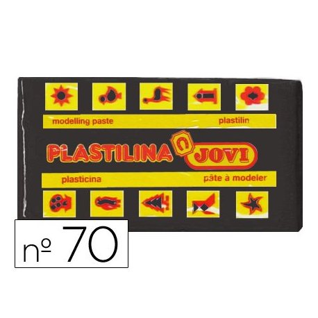 Plastilina negra 50grs. Jovi