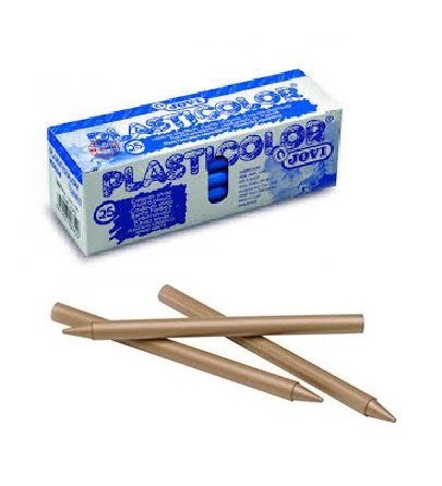 Plasticolor jovi oro caja 25 ceras