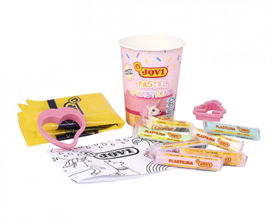 Bote poster paint pastel + accesorios jovi