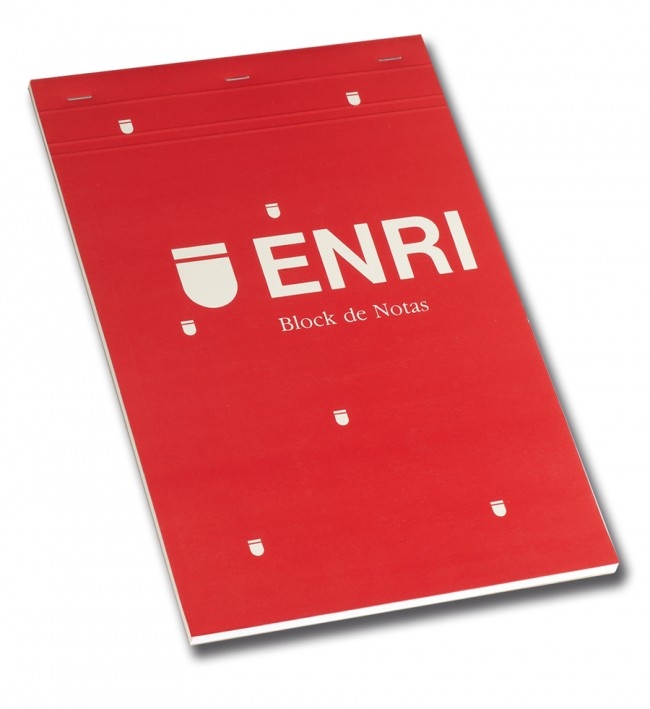 Bloc de notas A4 Grapado 4x4 80h 60g enri