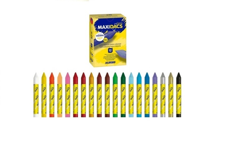 Maxidacs ceras alpino violeta 12 unds