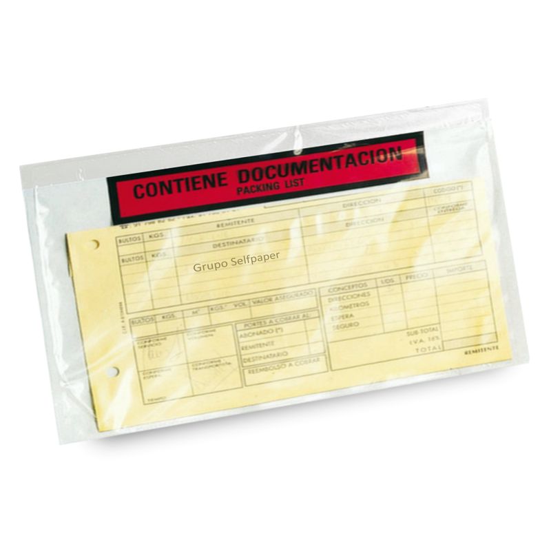 250 sobres adhe. 240x140 docum.impreso