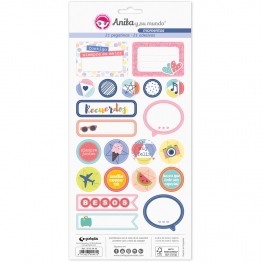 Pack láminas pegatinas momentos