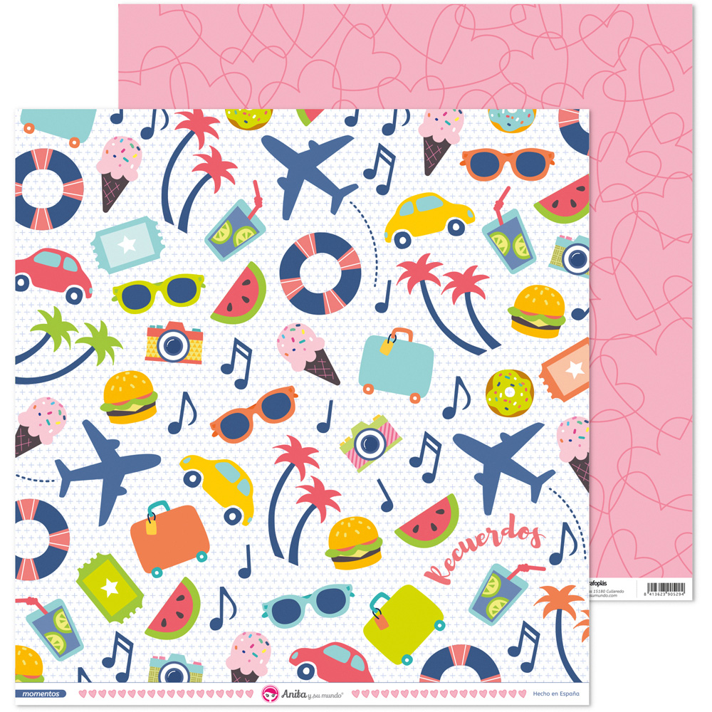 Papeles estampados momentos