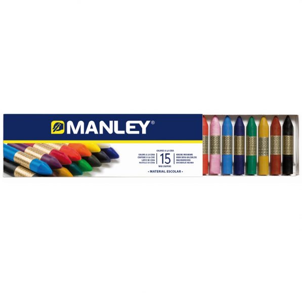 Caja 15 ceras blandas Manley