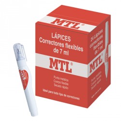 Lápiz corrector 7ml. MTL
