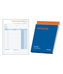 Talonario entregas 1/4 natural triplicado Dohe