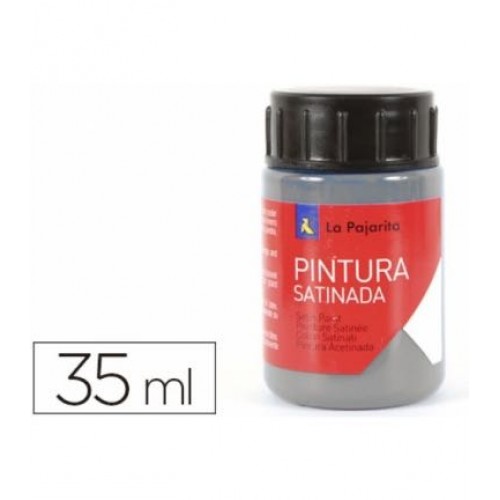 Pajarita satinada l-40 gris 35ml