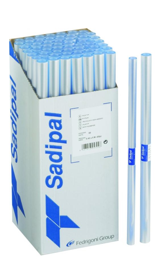 Rollo film PP 60mm. Transparentearente