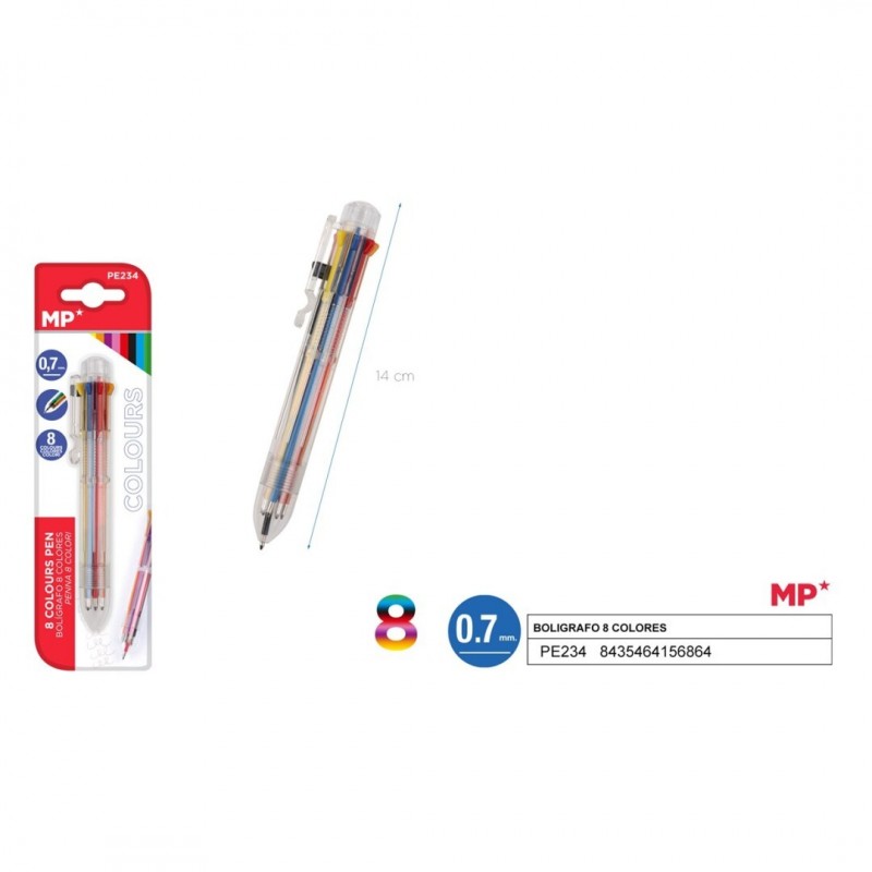Bolígrafo 8 colores 07