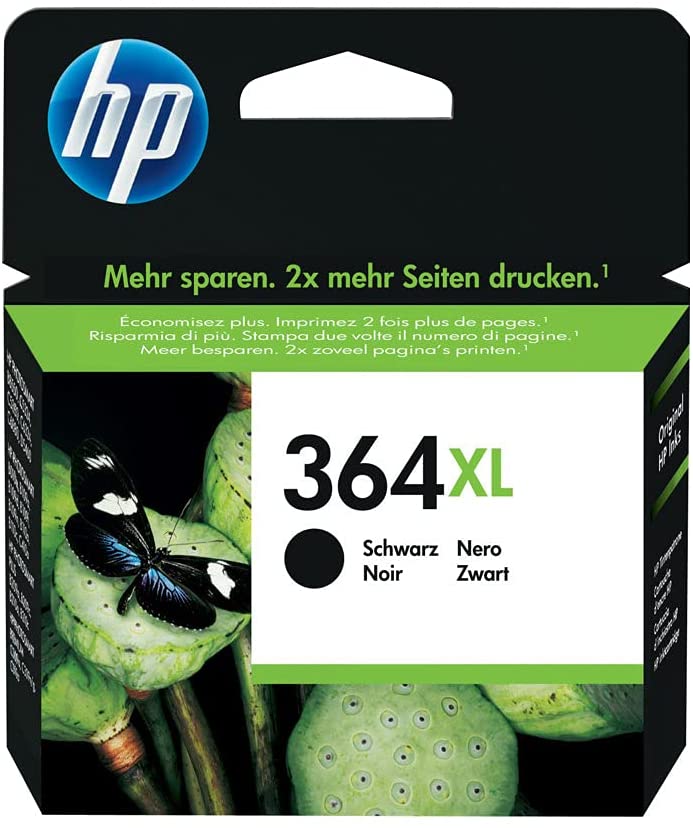 Cartucho tinta original hp 364 negro xl